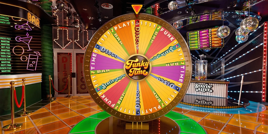 Funky Time Evolution Live Review at VOSLOT.APP Philippines 2026: The Disco Game Show on Mobile